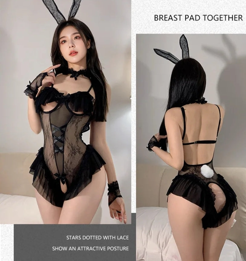 Sexy Girl Maid Lingerie Hot Open Crotch Lace
Playful Adorable Bunny
Uniform Plus Size